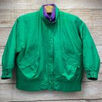 London Fog Vintage 80s  Jacket XL Multicolor Aztec‎ Pattern Removable Liner Photo 0