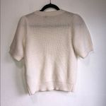 VERO MODA  Cream puff sleeve sweater size xs holiday coquette festive Photo 9