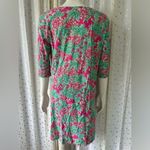 Lilly Pulitzer  Women's Pink Green Pineapple Spike The Punch Cassie Dress Size S Photo 2