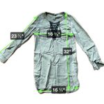 EXPRESS Lace Up Front Shirt Dress Army Green Size S Photo 4