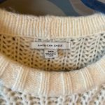 American Eagle  chunky knit cream sweater Photo 1