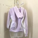 Victoria's Secret Y2K purple white PINK  zip up hoodie jacket long sleeve-S Measurement in pics Photo 3