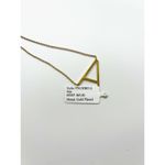 Savvy Nordstroms Cie Jewels 14k Gold Plated XL Initial A Necklace NWD Photo 2