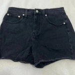 Madewell  High Rise Denim Shorts Black 26 Photo 0