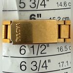 Bulova  Accutron Super Rare Ladies Vintage Watch Brown Oval Dial Gold Bracelet Photo 14