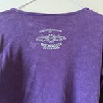 Harley Davidson Louisiana Long Sleeve Shirt Women's SZ M Purple Size M Photo 3