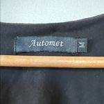 Elegant Black Sleeveless Bodysuit Size M Photo 1