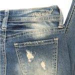 Hydraulic Sophie Womens Blue Distressed Mid Rise Ankle Skinny Jeans Size 3 Photo 4