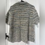 Haven Well Within Organic Cotton Linen Blend Spacedye Johnny Collar Sweater XL Photo 3