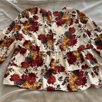 Time & Tru Floral Bell Sleeve Top - Size XL (16/18) Photo 6