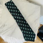 Nordstrom Holiday Christmas Tree Tie, Holiday Wear, One Size, Green Red, NWT Photo 0