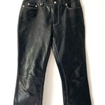 Ralph Lauren  Polo Jeans  Leather Top Stitch Pants Photo 0