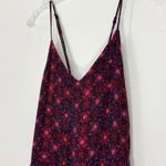 Free People  Floral Sunset Jumpsuit Romper in Red Combo Size Medium Photo 3