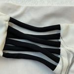 NWT PINK Victoria’s Secret Bikini Bottom Lace Up White Swirl Large 12 14 Women’s Photo 2