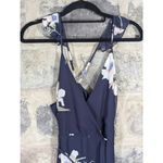 Lulu's Dress Woman's Small All Mine Navy Blue Floral Print High Photo 3