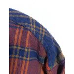 RSQ  Collective 2 Pocket Button Plaid Flannel Shirt Womens L Lumberjack Gorpcore Photo 3