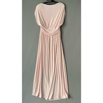 Pretty Little Thing sz 18 blouson pink maxi plunge A Photo 5