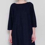 JUST FEMALE Navy Blue & Red Checkered Window Merle Long Photo 0