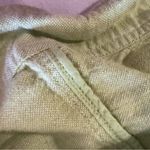 J Jill • Linen Blend Jacket Size L Petite Lime Green Front Pockets Blazer Photo 9