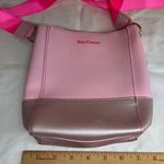 Juicy Couture Womens CROSSBODY Neon pink strap lightweight purse/Bag|Barbiecore Photo 9