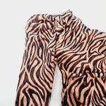 DUNDAS x REVOLVE Ramone Mini Dress in Black Tiger XS Photo 5