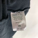 LNA Womens T Shirt Dress Cut Outs Cotton Black XS Photo 3