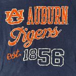 Soffe Auburn Tigers Womens XL Navy Blue V-Neck Half Sleeve Tee T-shirt Brand Photo 1