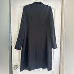 All Saints Black Trench Coat Photo 3