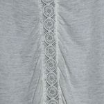 Lush Clothing Lush Womens White Oversized Top Size S Cream Dolman Sleeves Crochet Boho Photo 2