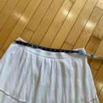 Old Navy Eyelet Cut Out Crepe-like Linen-like Mini Skirt - Medium Photo 6