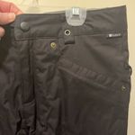 Burton ~ DRY RIDE BLACK EMBROIDERED SNOWBOARD SKI PANTS ~ S Photo 1