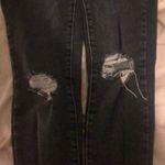 Levi's BLACK DISTRESSED LEVI JEANS Photo 4