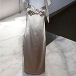Free People - Casino Got Glam Midi Dress in Silver Elegant White Midi Dress Photo 3