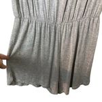 Z Supply Romper Gray Knit Loungewear - Medium Photo 3