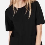 Everlane The Ponte Short Sleeve Black Tee Size Small Photo 0