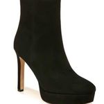 Veronica Beard Dali Black Suede Stiletto Heel Booties Size 8.5M Photo 0