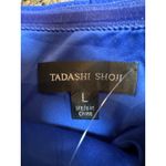 Tadashi Shoji  Strapless Pleated Mystic Blue Gown - L (New) Photo 4