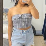PacSun Stripped Tube Top Photo 0