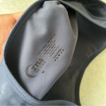 Zyia Active Animal Print Blue Iridescent Sports Bra Size M Photo 2