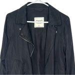 Abercrombie & Fitch Gray Drape Moto Cargo Utility Jacket Photo 1