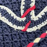 The Sak Crossbody Shoulder Bag Blue Crochet Woven Sling Purse Removable Strap Photo 14