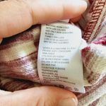 Urban Outfitters UO BDG Caleb Red & White Loose Boxy Fit Cropped Flannel Shirt Size Small Photo 8