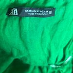 ZARA green off shoulder top Photo 1