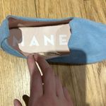 Manabi Suede Sky Blue Platform Espadrilles Flat Shoes Women’s Size 38 Shoes Photo 8