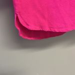 J.Crew Hot Pink Pullover High Low Viscose Dress w/ Pockets and Shoulder Tabs-Sm Photo 8