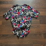 Impressions of California Vintage Floral Button Down Top Medium Photo 4