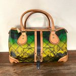 L.A.M.B. Rare Authentic Tie Dye Satchel Gwen Stefani Handbag in excellent preloved condition.  Photo 0