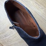 Lucky Brand  Boots 9M Navy Blue Suede Studded Ankle Booties Zip Boho Western Moto Photo 7