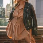 VICI  | Sarabeth Pintuck Button Down Shirt Dress Photo 6