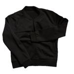 Zyia Active Women’s Black Ventilated Mesh Bomber Jacket Zip Photo 0